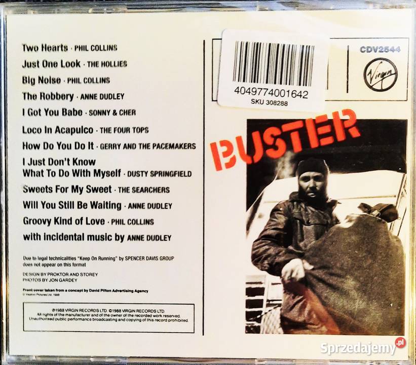 Album CD PHIL COLLINS Album Buster Various śląskie
