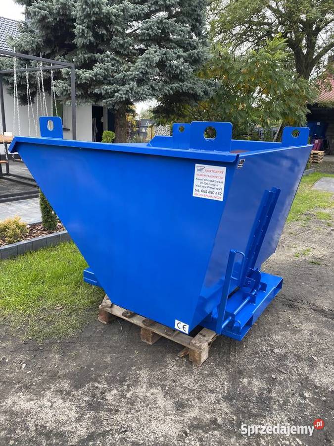 Kontener samowyładowczy koleba do złomu15 m3 Niedrzew Pierwszy