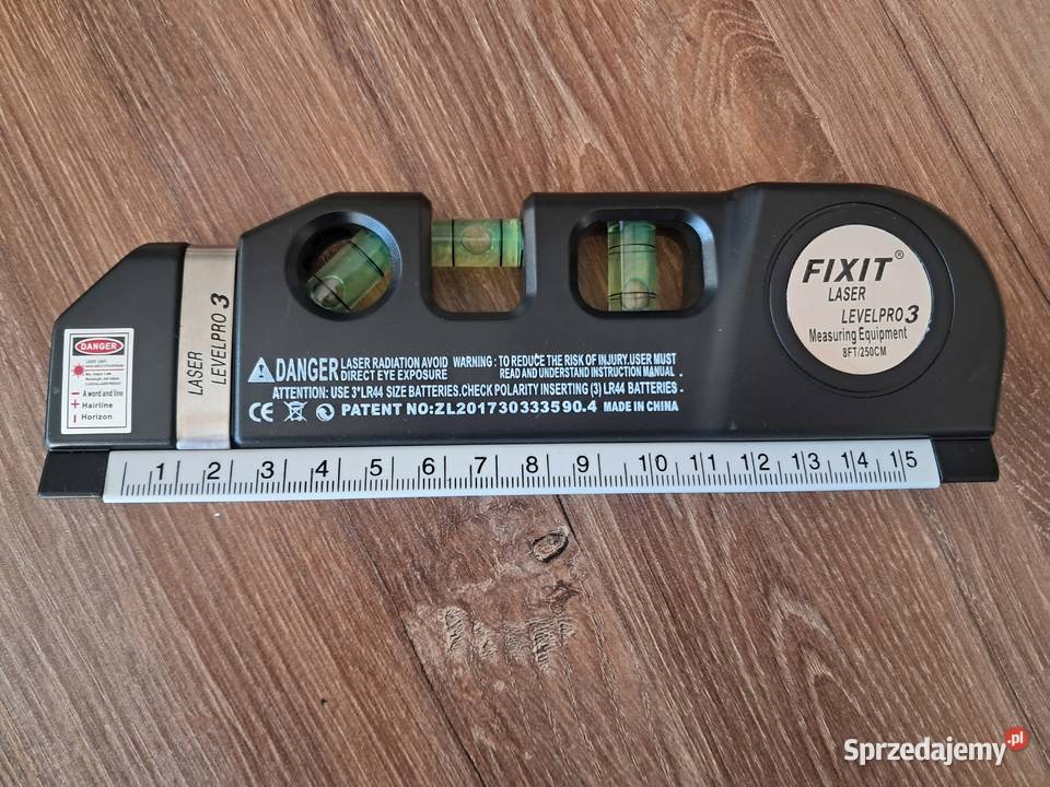nowa poziomica level pro3 laser 3w1 poziomica Sandomierz sprzedam