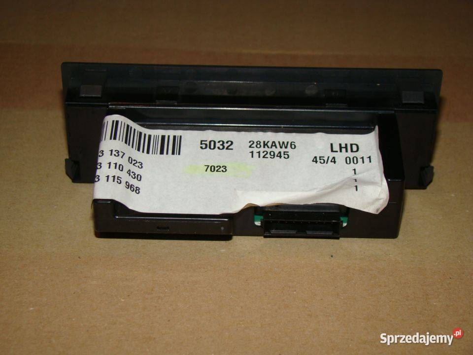 OPEL VECTRA C SIGNUM PANEL TWIN AUDIO CD 70 DVD łódzkie Parcice