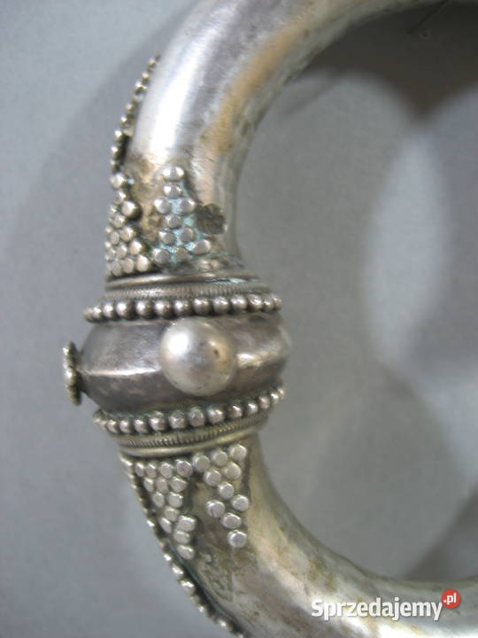 Bransoleta Orientalna Srebrna 121 gr srebro Warszawa