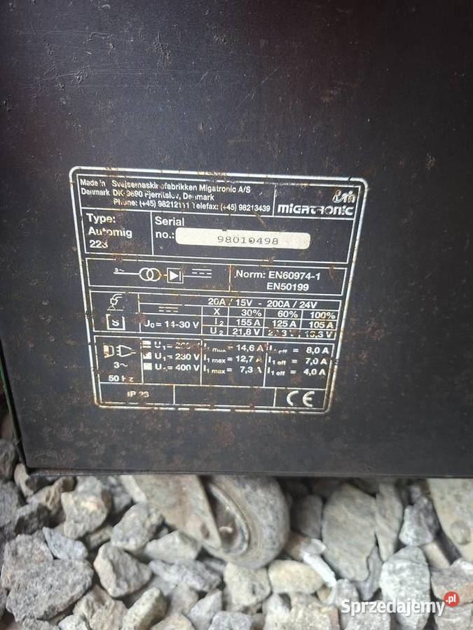Spawarka Migatronic Typ 223 Grodziszcze