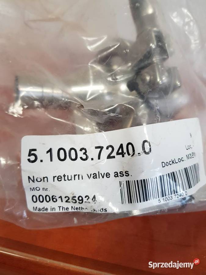 5100372400 Non return valve ass Lely