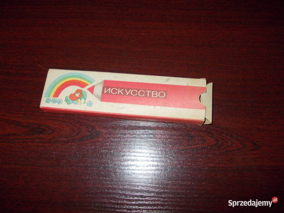 Kredki drewniane cccp 1366 Stalowa Wola