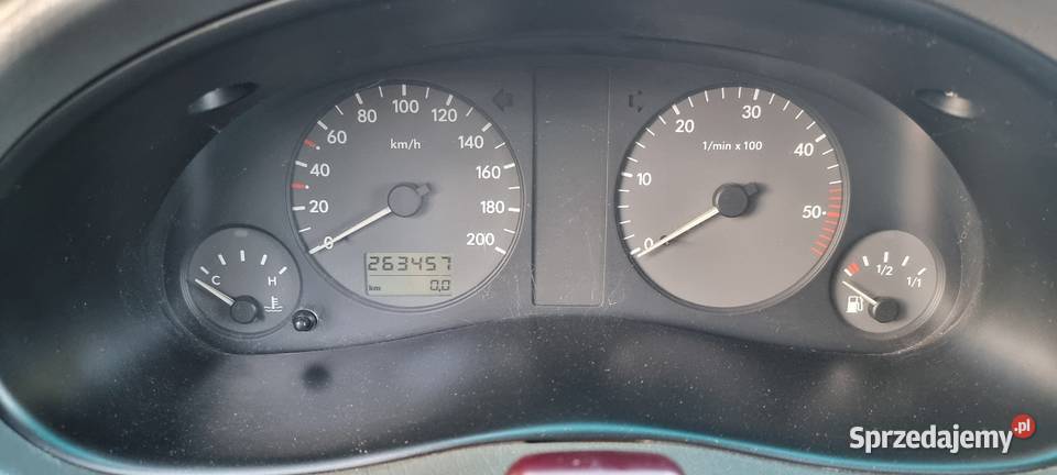 Volkswagen Sharan 19 TDI 110 1999r czerwony