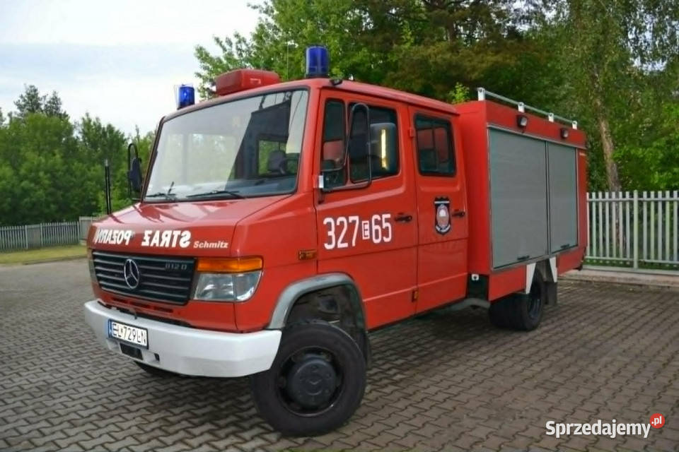 Mercedes 812D 29 D Ochotnicza Straż Pożarna Łódż Pabianice