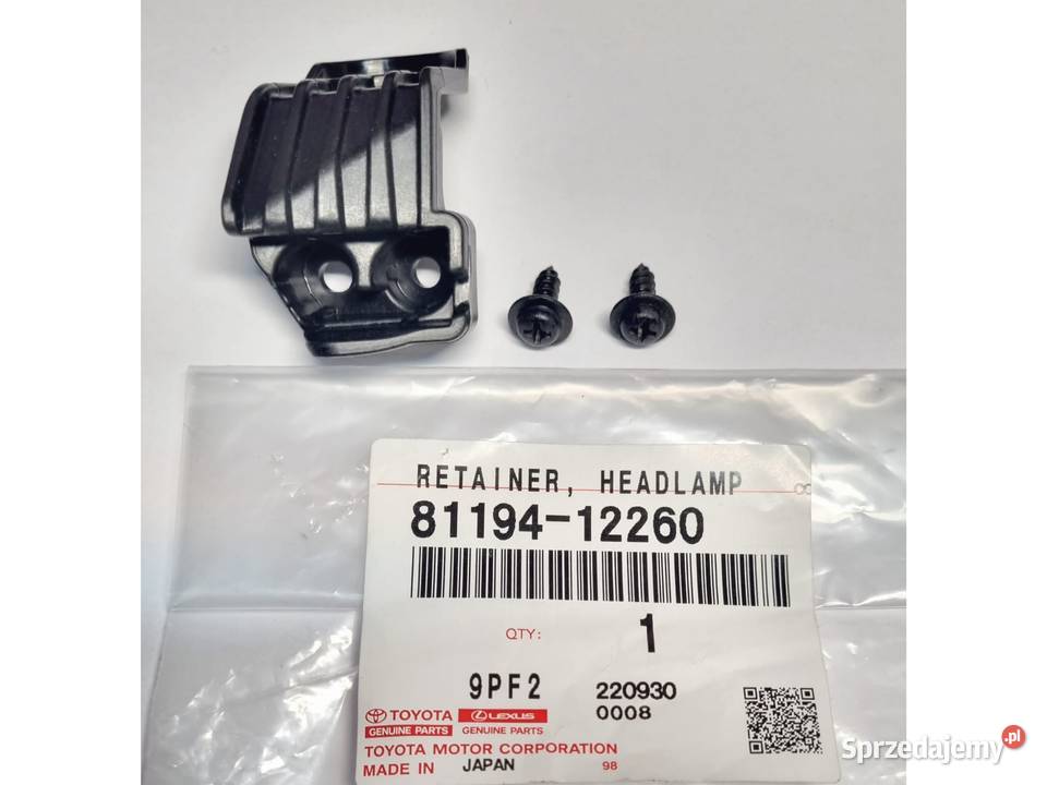 TOYOTA Corolla GR Uchwyt mocowania reflektora Pozostałe Kąty Wrocławskie