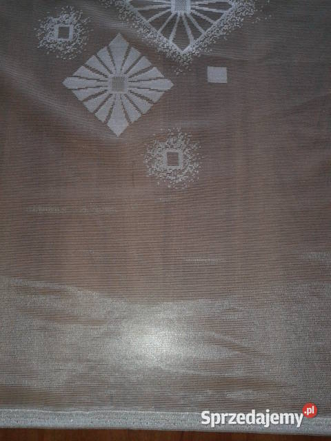 firana gotowa żakard 90 x 500 Wystrój okien dolnośląskie Wrocław sprzedam