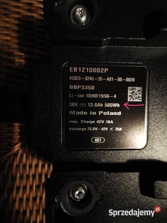 Akumulator bateria Bosch PowerPack 500 136 Ah z