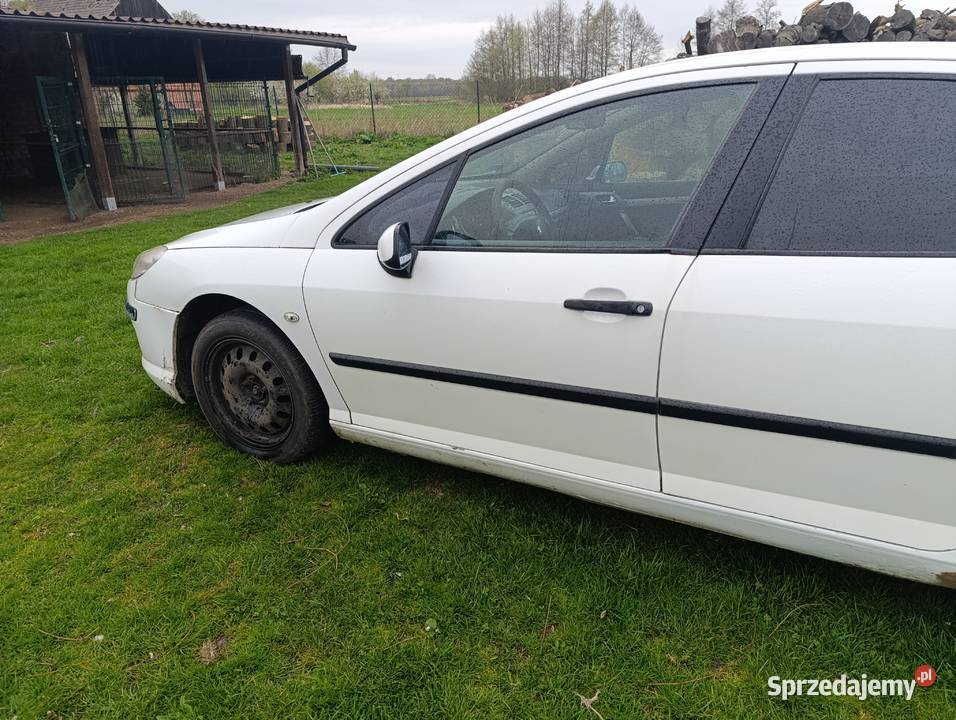 Peugeot 407 biały Strzelin