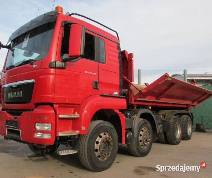 Wywrotka 8x4 bordmatic Manual MAN TGS Eur 6 mazowieckie Warszawa
