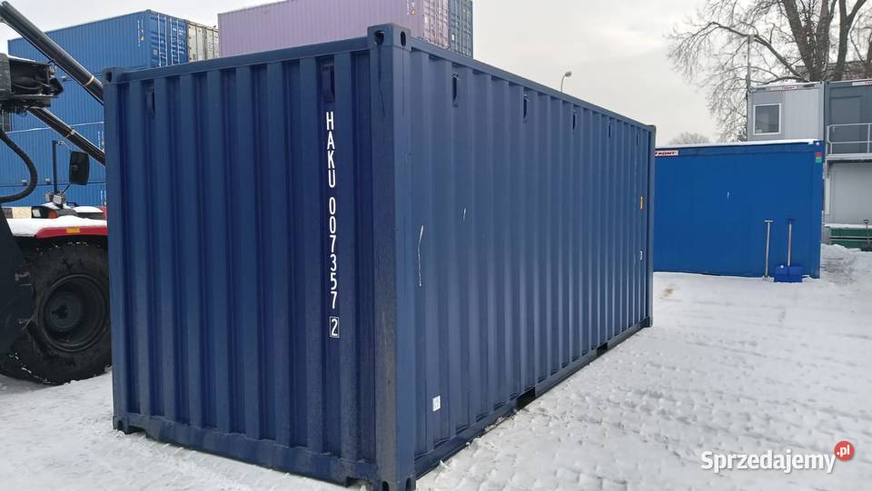 Kontener magazynowy morski 20 DV OW 6 metrowy Warszawa