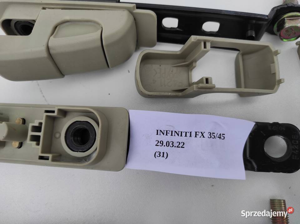 SZYNA PASA BEZPIECZEŃSTWA INFINITI FX35 FX45 pasy bezpieczeństwa wielkopolskie Nowy Tomyśl