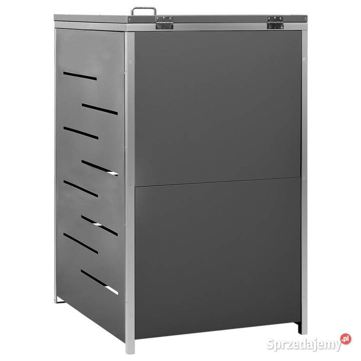 Osłona na 1 kosz na śmieci 69x775x1125 stal