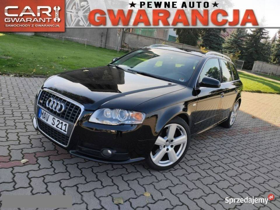 Audi A4 18T 163 Full S Line Recaro Bixenon ASO Brzeziny