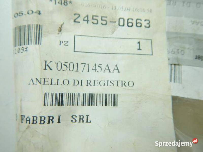 PIERŚCIEŃ DYSTANS MOSTU JEEP WRANGLER 0306 zASO osobowe