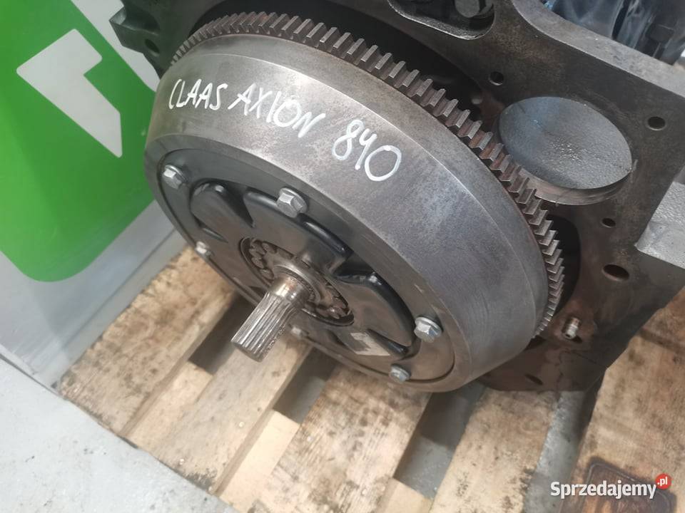Koło zamachowe Claas Axion 840 2017r wielkopolskie Wilkowo