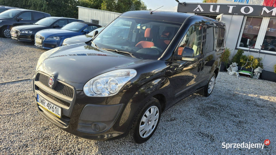 Fiat Doblo 14 BENZ 5 Os Klima Hak Pisemna Świdnica sprzedam