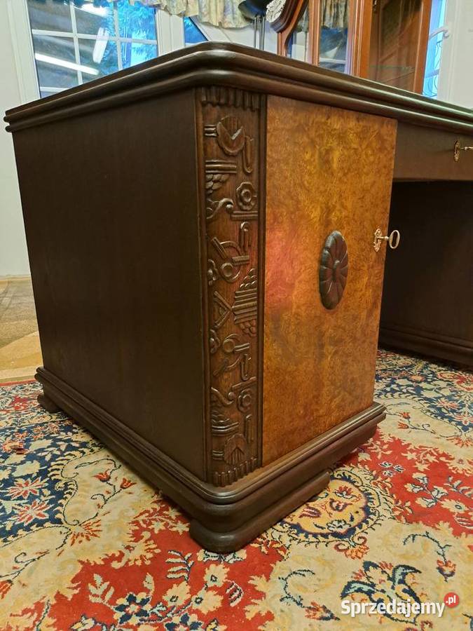 Biurko gabinetowe secesja Myślibórz