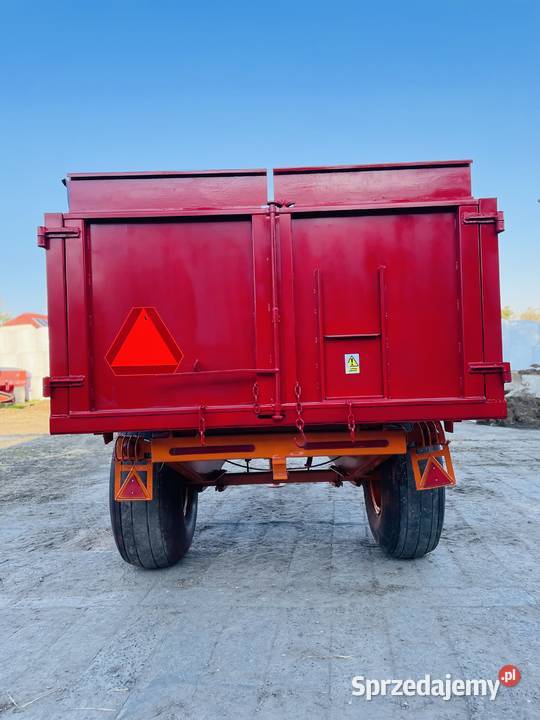 Przyczepa skorupa wywrot 10 t