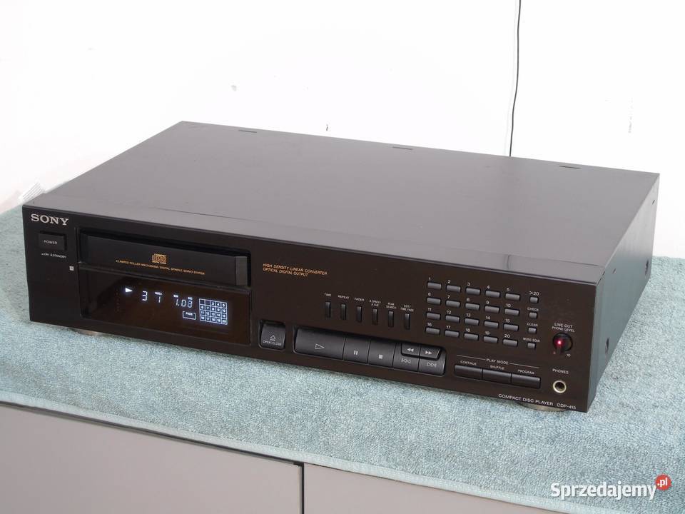 Świetne CD Sony CDP415 sprawny i ładny WYSYŁKA podkarpackie Jasło sprzedam