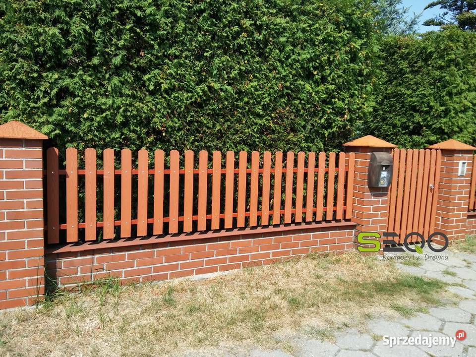 Sztacheta ogrodzeniowa WPC 11016