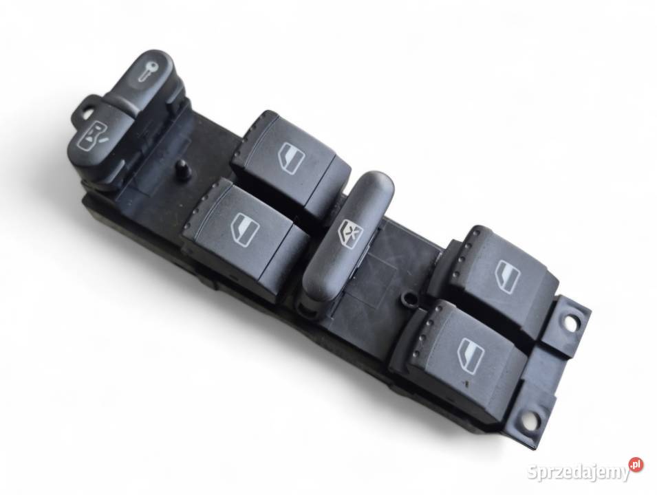 PRZEŁĄCZNIK SZYB VW SEAT SKODA 1J4959857 osobowe Panele sterowania, przełączniki świętokrzyskie Działoszyce