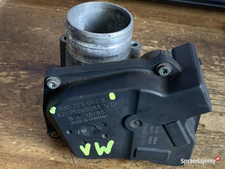 Przepustnica VW wiele modeli 03D133062E Margonin sprzedam