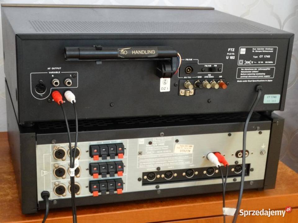 Wzmacniacz z radiem Dual Vintage WYSYŁKA Jasło sprzedam