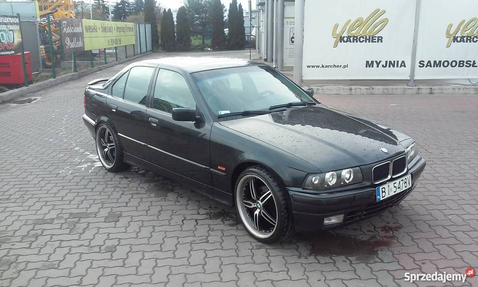 e36 czarny sedan gaz sekf 97r podlaskie Białystok sprzedam
