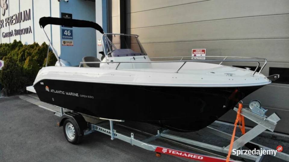Nowa Łódź Atlantic Marine 530 Open Honda BF100