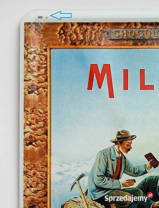 Szyld pocztówka Milka Suchard Embalit Szwajcaria lubelskie Lublin