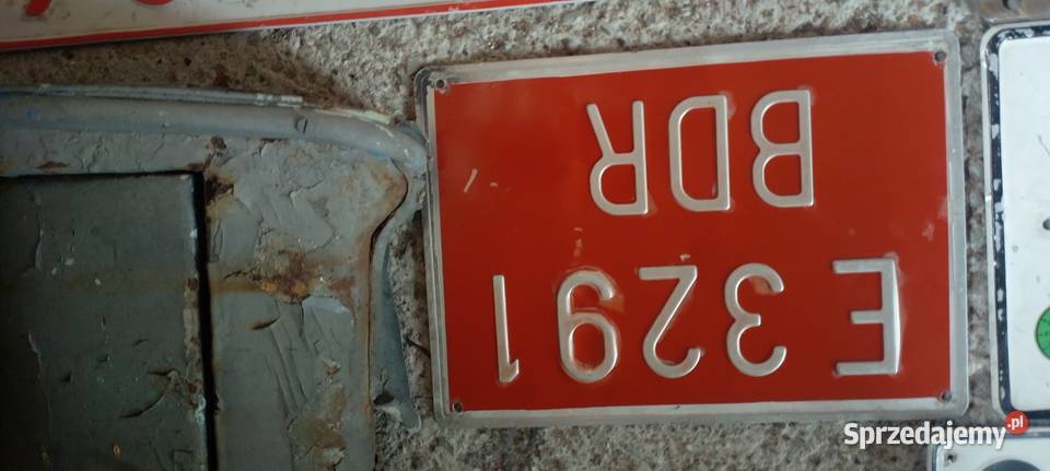 Hiszpańska tablica tymczasowa kolekcjonerska na Jarosław