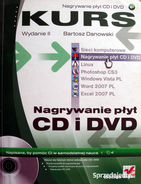 Nagrywanie płyt CD i DVD - Bartosz Danowski - Kurs