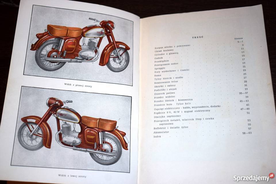 Katalog części JAWA 175 Pozostałe