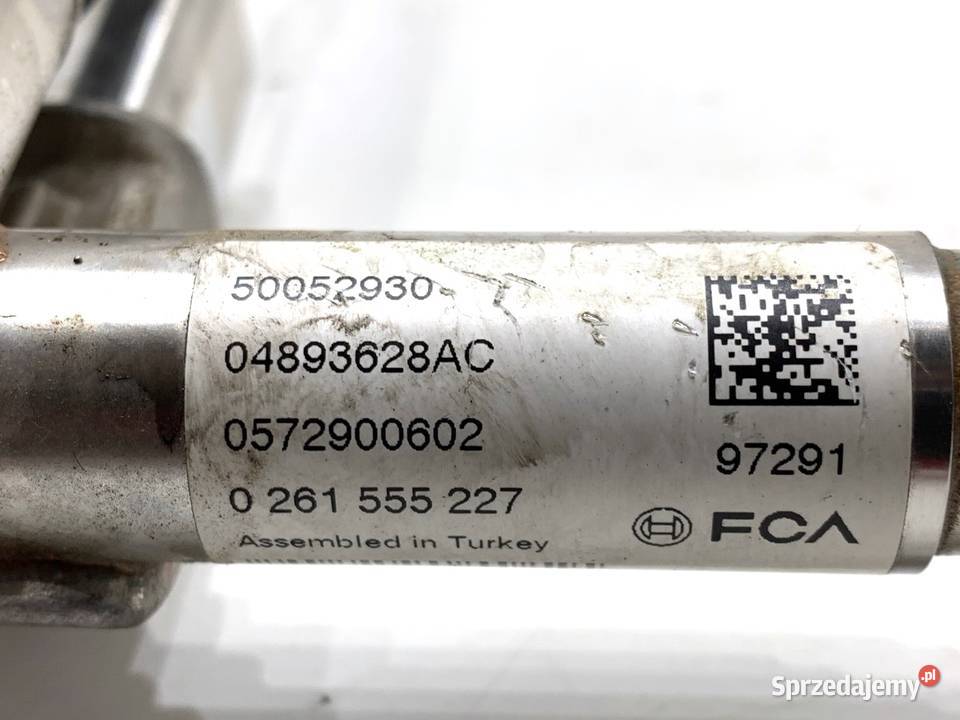 LISTWA WTRYSKOWA Z WTRYSKAMI ALFA STELVIO