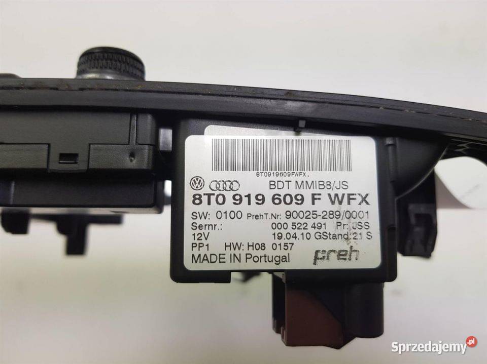 PANEL 8T0919609F AUDI A5 8TA Lipno