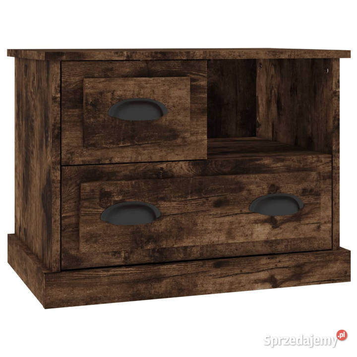 Szafka nocna przydymiony dąb 60x39x45 WM816365 Nocne Warszawa