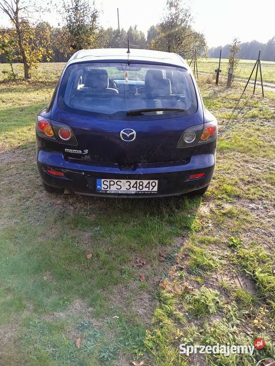 Sprzedam mazda 3 nieuszkodzony Ludwin sprzedam