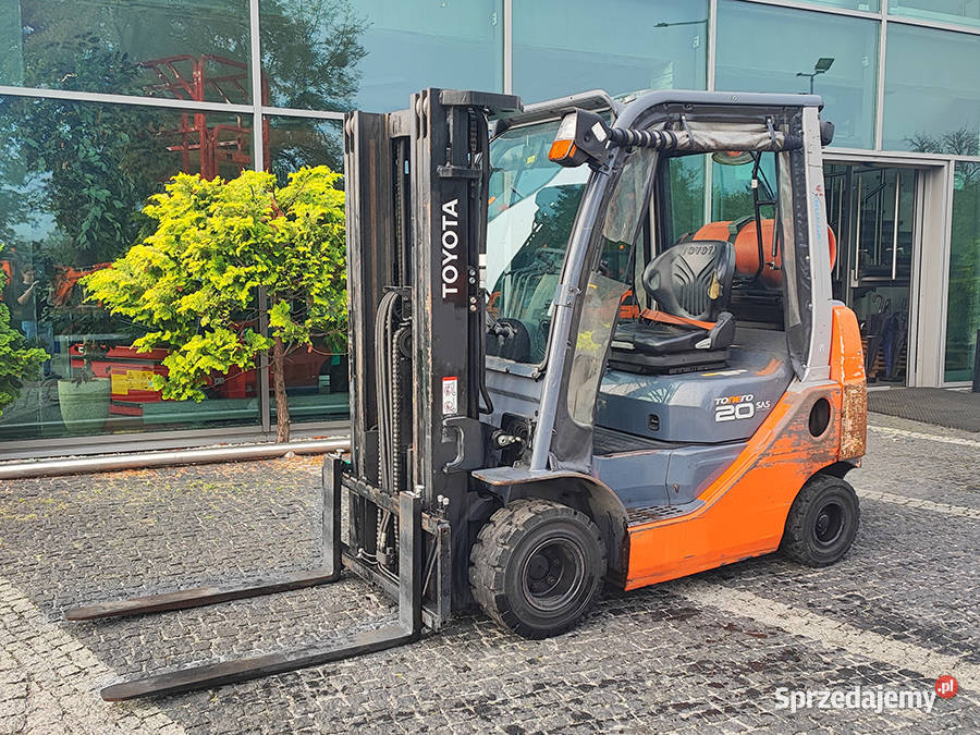 Wózek widłowy kompaktowy Toyota 028FGKF20 2 tony sprzedam