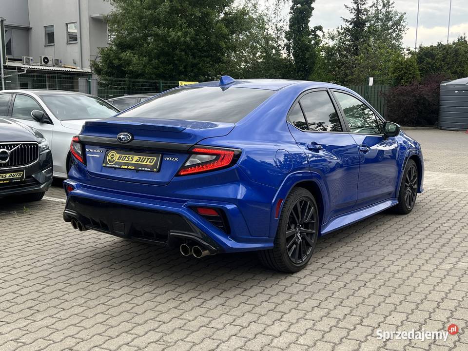 Subaru WRX 2023 światła przeciwmgielne