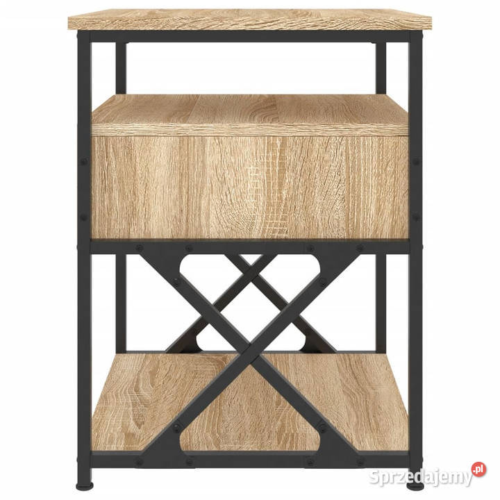 Szafka nocna dąb sonoma 40x42x55 materiał