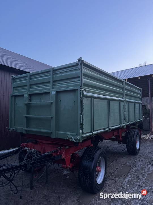 Przyczepa Blumhardt 14t Wywrot 3stronny hamulce Krynice