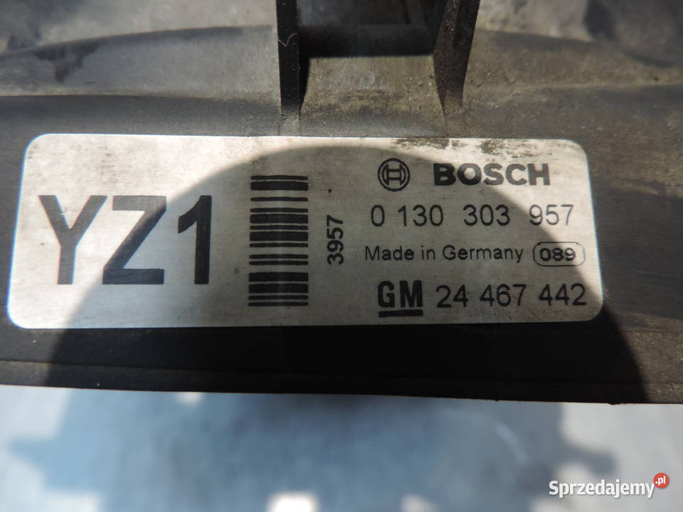 WENTYLATOR OPEL ASTRA H 19 CDTI 0130303957 Nowy Sącz