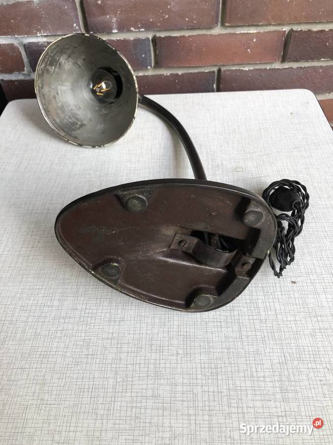 Stara lampka biurkowa mazowieckie Warszawa
