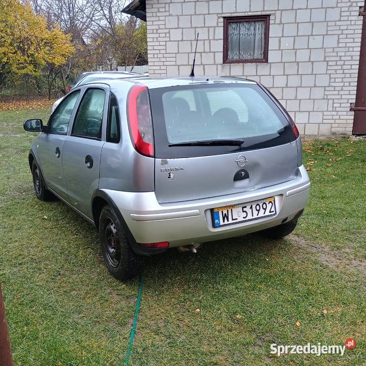 Opel Corsa 10 BenzynaGaz 2006 Zamiana Bychawa
