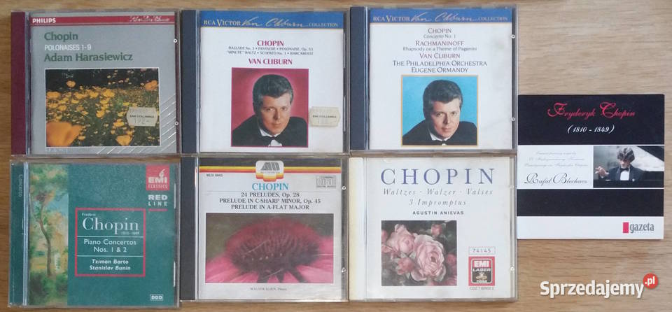CD Fryderyk Chopin 7 płyt Żyrardów sprzedam