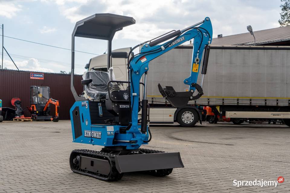 NOWA MINIKOPARKA KINGWAY 1000 3 ŁYŻKI 1 TONA FV nie Wrocław