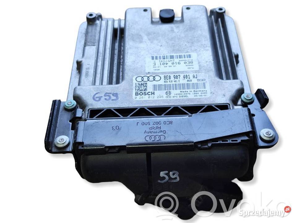 Audi A4 B7 30TDI STEROWNIK KOMPUTER SILNIKA ECU osobowe