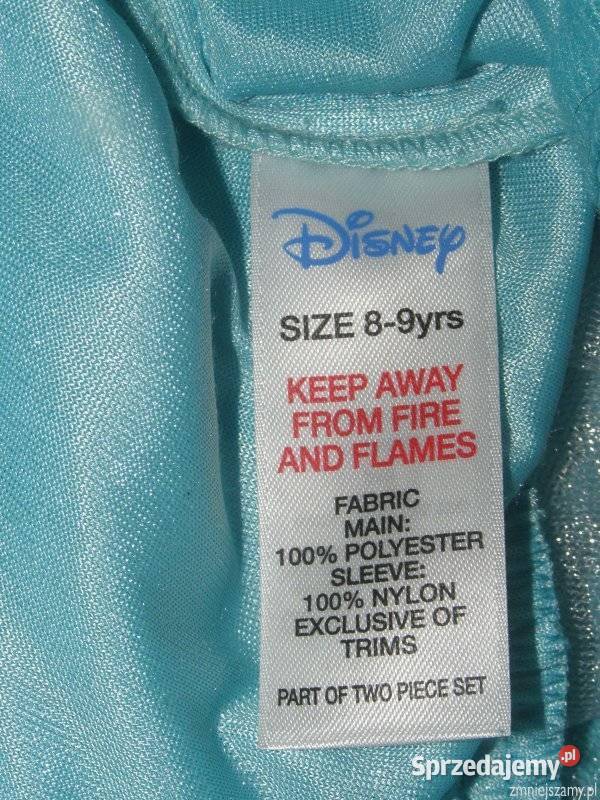 Strój kostium przebranie ELSA KRAINA LODU FROZEN 8 lat+ Siedlce